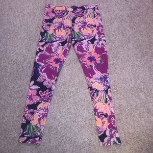 Lilly pulitzer patterned leggings